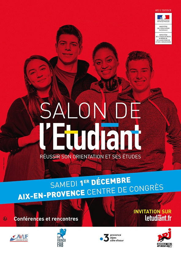 Salon de l'Etudiant à Aix le 1er décembre (Carnot)  Lycée des Métiers